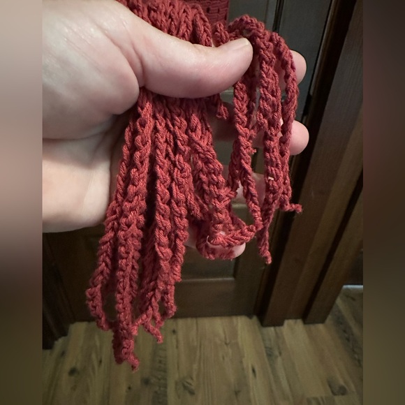 NWT Chasing Unicorns My Wild Love Crochet Skirt in Port Size S - Picture 7 of 8